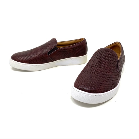 Vionic Splendid Midisnake Merlot Snake sneakers - Picture 2 of 8